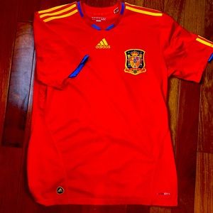 Adidas men’s Spain soccer/futbol jersey